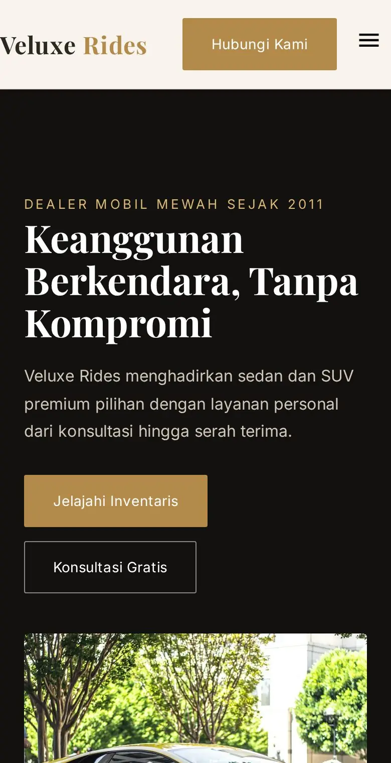 Pratinjau Veluxe Rides