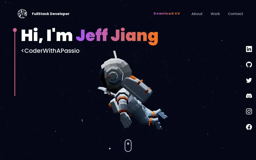 Pratinjau Astronaut Space 3D