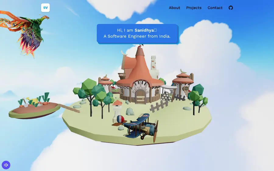 Pratinjau Floating Island 3D