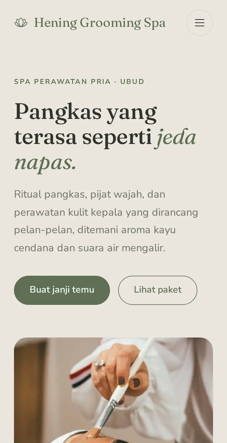 Pratinjau Hening Grooming Spa
