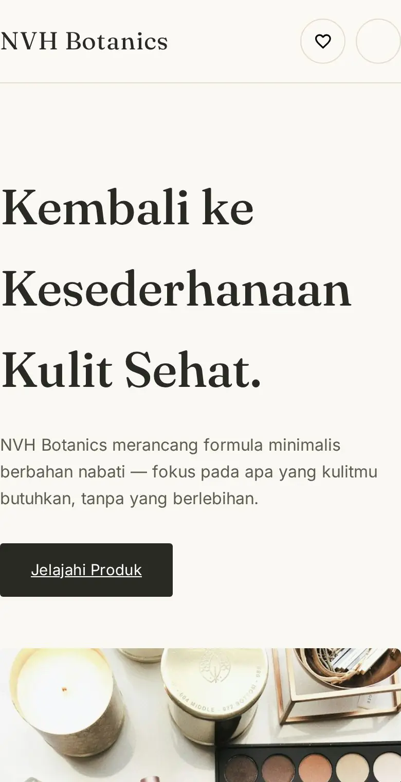Pratinjau NVH Botanics