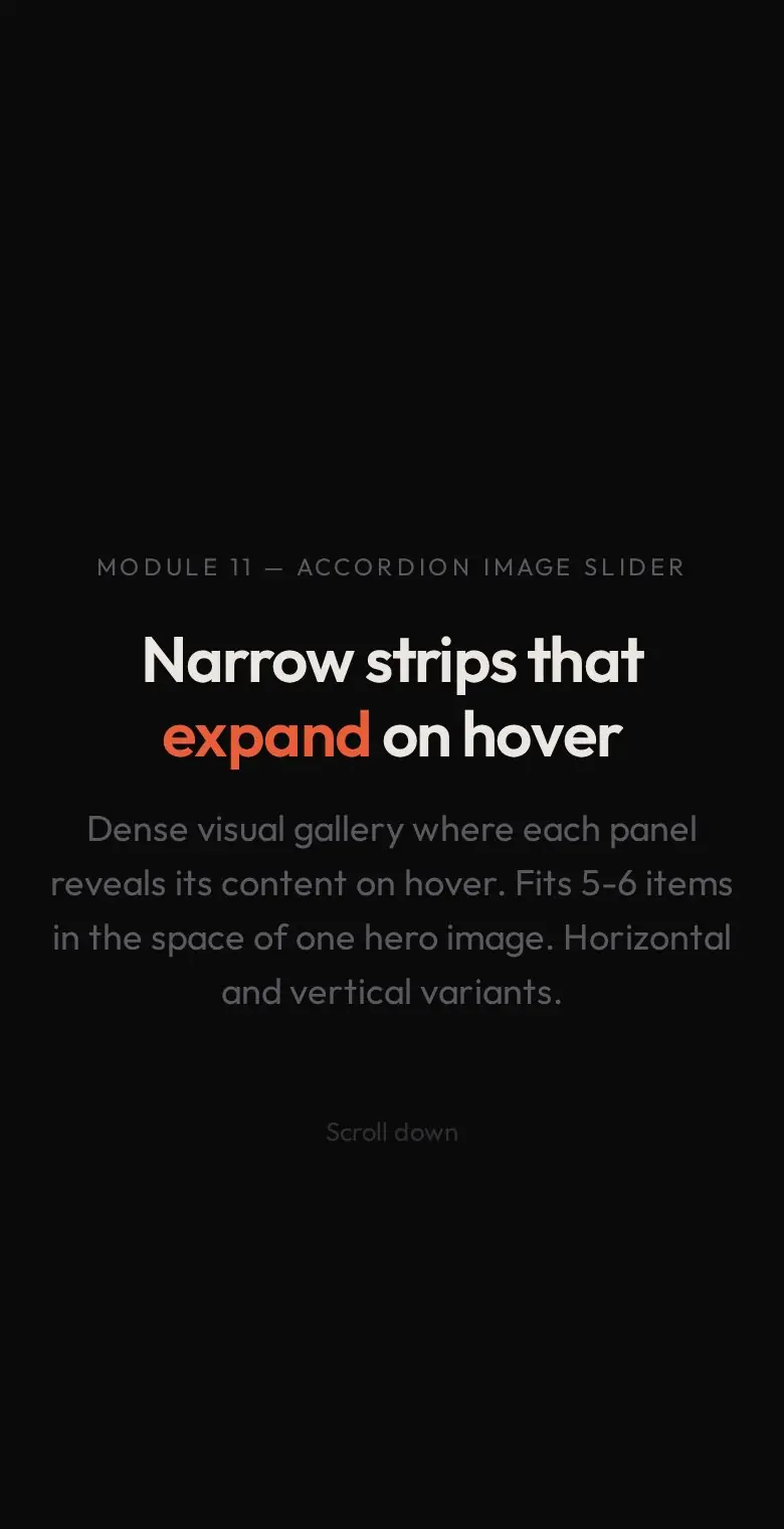 Pratinjau Accordion Slider