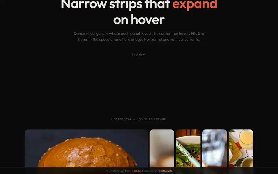 Pratinjau Accordion Slider