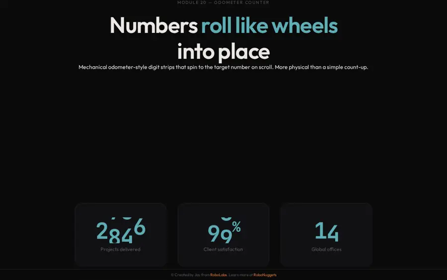 Pratinjau Odometer