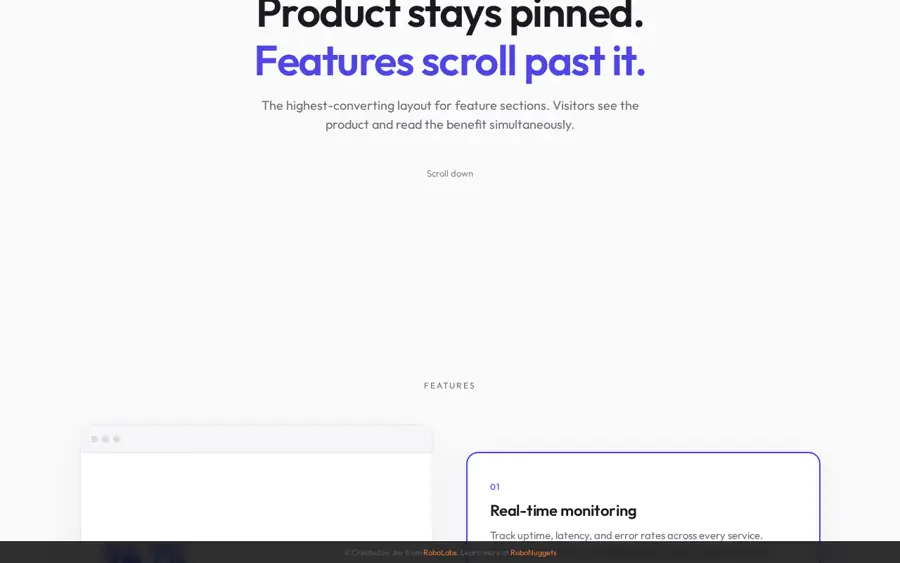Pratinjau Sticky Stack