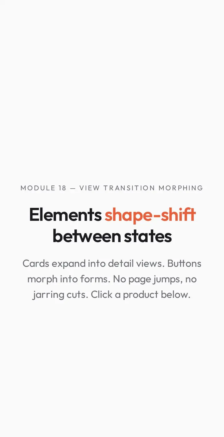 Pratinjau View Transitions