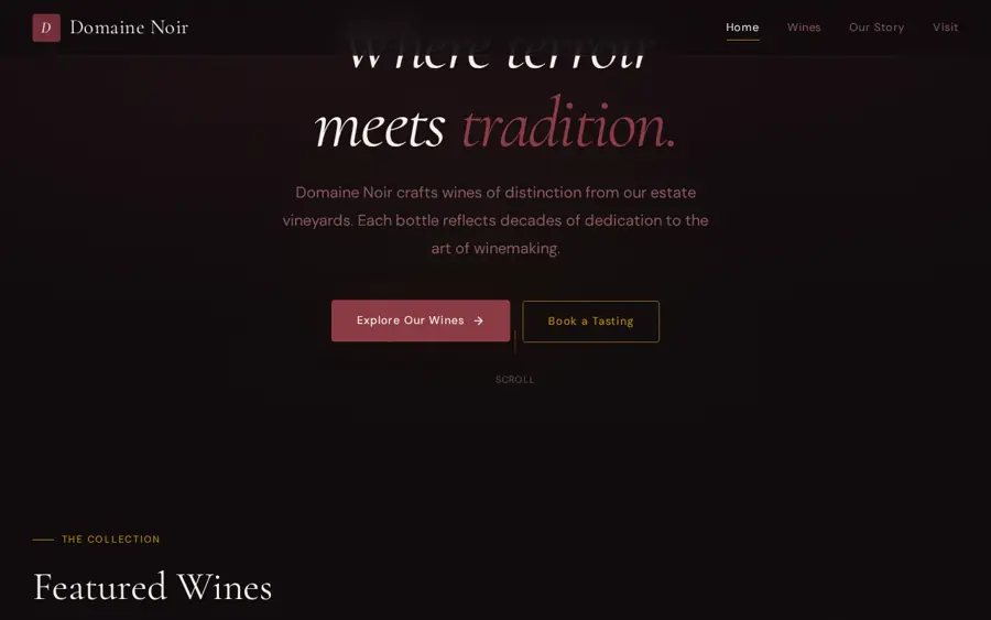 Pratinjau Domaine Noir