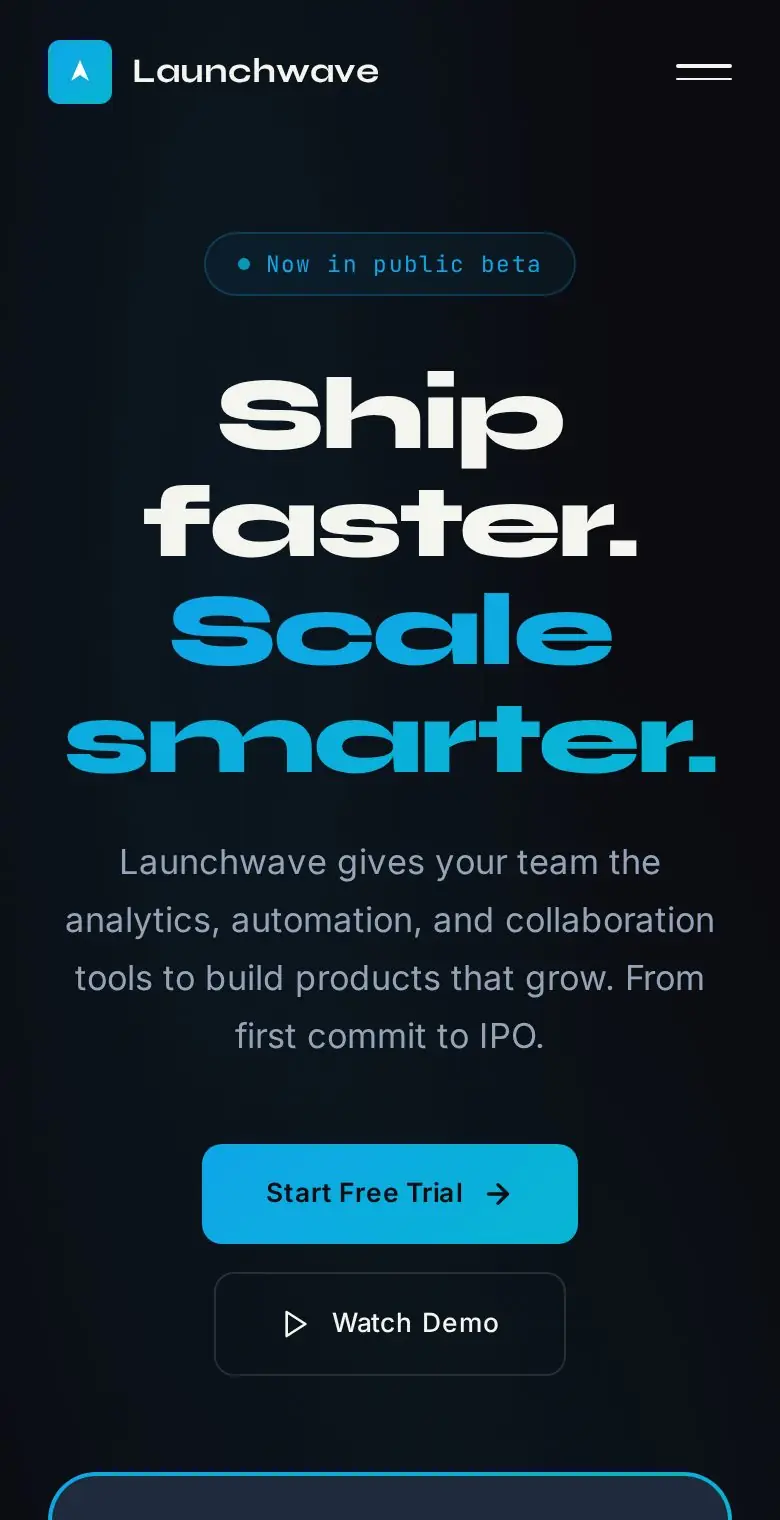 Pratinjau Launchwave