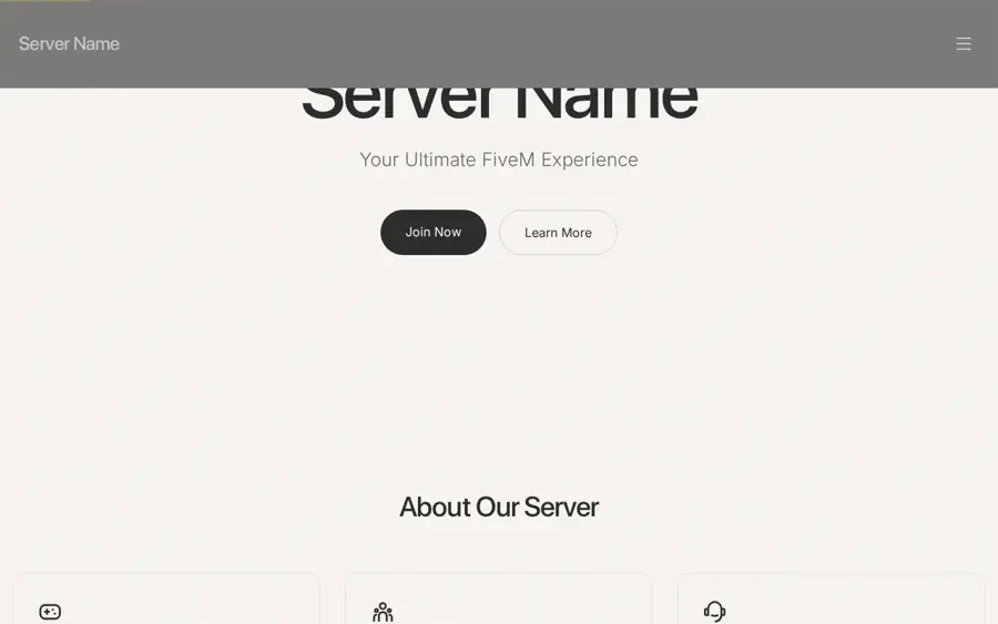 Pratinjau Server Gaming Klasik Empat