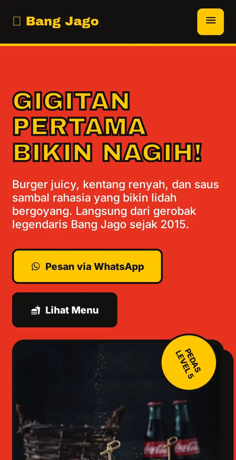 Pratinjau Bang Jago Burger