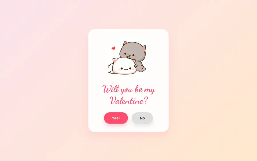 Pratinjau Kartu Valentine
