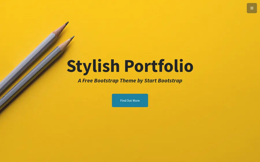 Pratinjau Stylish Portfolio
