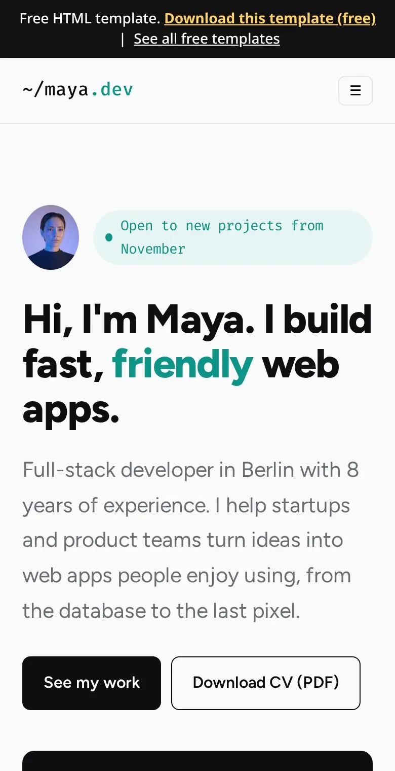 Pratinjau Devfolio