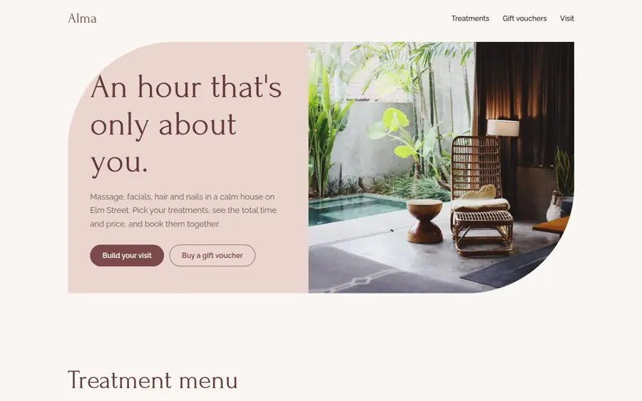 Pratinjau Serene Spa