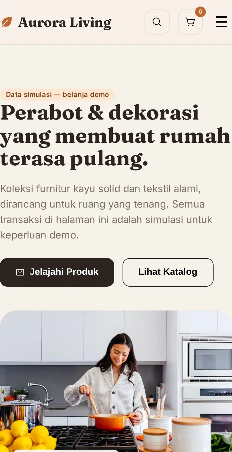 Pratinjau Aurora Living