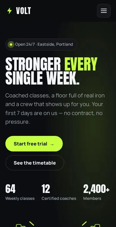 Pratinjau Volt Gym